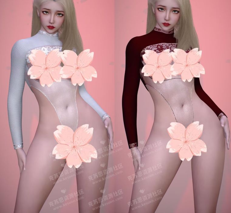 服饰starlu.Sexy_Breast_Exposing_Costumes-克苏恩资源社区