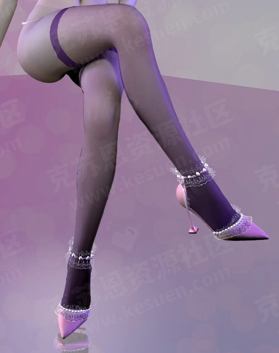 图片[2]-【已修复】服饰AWG.princess_hight_heel公主蕾丝高跟鞋-克苏恩资源社区