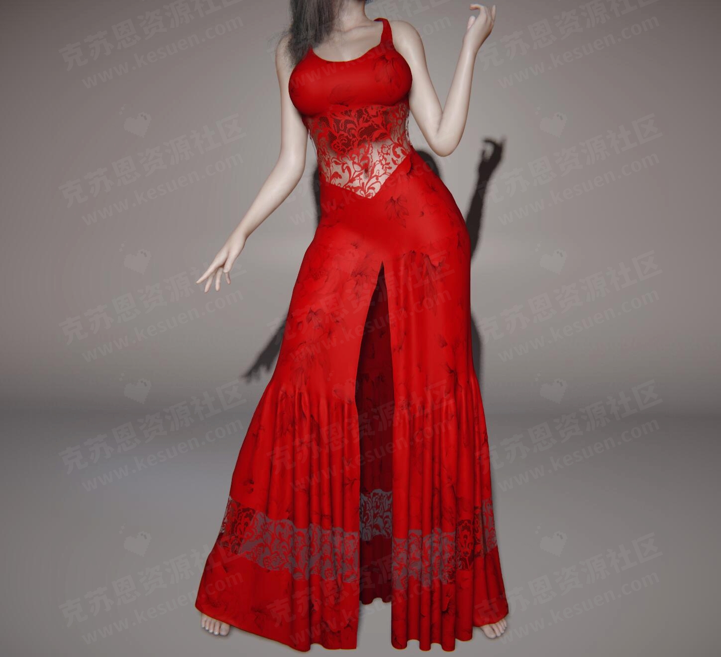 服饰VAMYJ.Darling_Dress.1-克苏恩资源社区