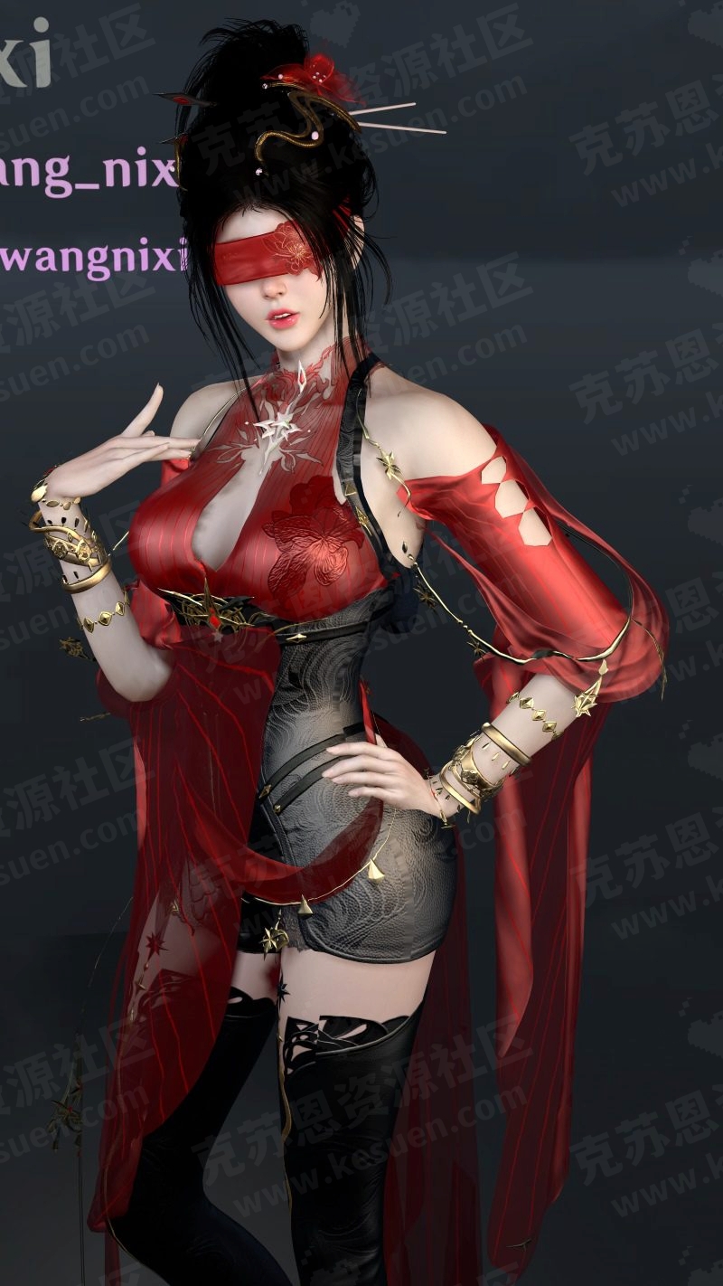 服饰Mowang_nixi.hongchuan-克苏恩资源社区