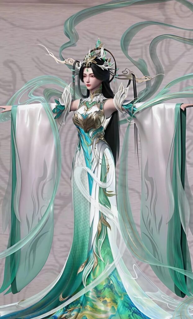 图片[6]-【流程】柳神-无敌道 人物+服饰制作过程证明【完美世界】-克苏恩资源社区